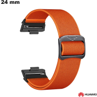 Bracciale 24mm Huawei per smartwatch Arancione Metallo di qualità