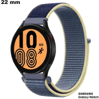 Vendita Bracciale orologio intelligente Blu Samsung Tessuto 22mm