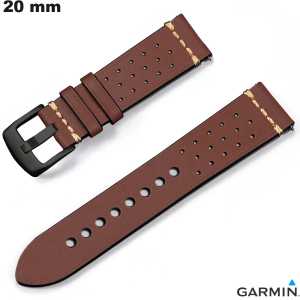 Vendita Braccialetto 20 mm per smartwatch Garmin Marrone Vendita Braccialetto 20 mm per smartwatch Garmin Marrone