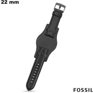 Vendita Bracciale da 22 mm per orologio Nero Fossil in Vera Pelle Vendita Bracciale da 22 mm per orologio Nero Fossil in Vera Pelle