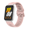 Bracciale 20 mm Rosa orologio connesso Samsung Silicone di qualità
