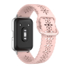 Bracciale 20 mm Rosa orologio connesso Samsung Silicone di qualità