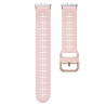 Bracciale 20 mm Rosa orologio connesso Samsung Silicone di qualità