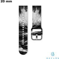 Acquistare Bracciale 20mm Motivo Haylou orologio Silicone (LS02, RS4)