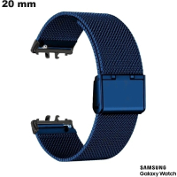 Armband 20 mm Blau Edelstahl kaufen Samsung Uhr