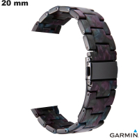 Pulsera de 20 mm Garmin Resina Negra reloj / Envío Rápido