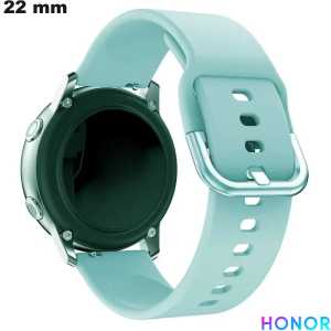 Verkauf von leichtem Silikonarmband für Honor Smartwatch 22mm Blau