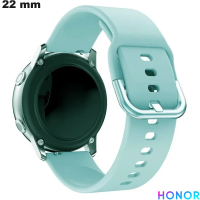Vendita Bracciale leggero in silicone per smartwatch Honor 22mm Blu