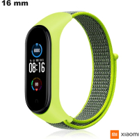 Braccialetto orologio intelligente 16mm Tessuto Giallo Xiaomi economico
