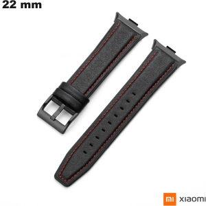 Koop 22mm Zwarte Silicone Slimme Horloge Bracelet Xiaomi