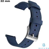 Acheter Bracelet 22 mm Haylou Tissu de montre connectée Bleu