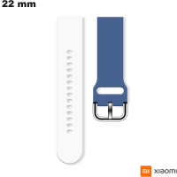 Armband Xiaomi Silicone Blauw smartwatch 22mm \ Verzending kosten 3,99€