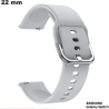 Acheter Bracelet montre intelligente Gris Samsung Silicone 22 mm
