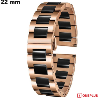 Bracciale 22mm per orologio connesso Dorato rosa OnePlus di qualità