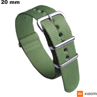 Armband Xiaomi Tissu Groen 20 mm voor goedkope smartwatch