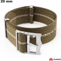 Vendita Bracciale in Tessuto 20mm Huawei per smartwatch Verde NATO