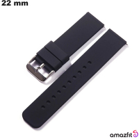Bracciale impermeabile Amazfit 22 mm Silicone Nero ● Spedizione Veloce