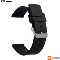Bracciale Nero Xiaomi Calcio 20mm Silicone \ Porta Offerto