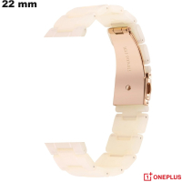 Bracciale OnePlus Bianco Resina 22 mm per orologio: Montaggio Facile