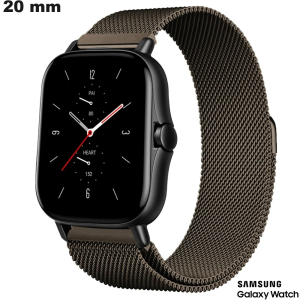 Bracciale Samsung maglia milanese Marrone Acciaio inossidabile di qualità