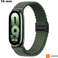 Armband 16 mm Groene Xiaomi Horlogetextiel / Eenvoudige Montage
