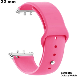 Samsung 22 mm Rubber Watch Bracelet Pink