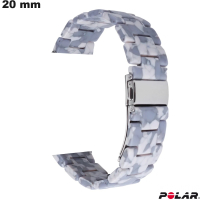 Bracciale Grigio Resina Polar smartwatch 20mm - Consegna Veloce