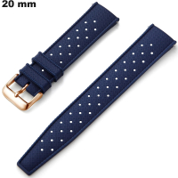 Pulsera de Silicona Azul 20 mm reloj ● Envío 24h