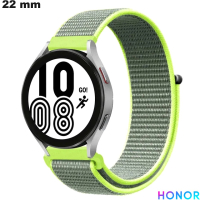 Pulsera Gris 22 mm Honor de reloj inteligente Tejido de calidad