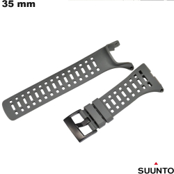 Bracelet Suunto Silicone Gris montre connectée 35mm