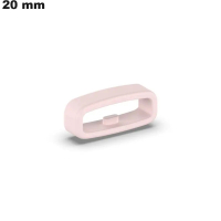 5 Schleifen aus rosafarbenem Gummi für Armbänder 20 mm | Kostenloser Versand ab 20€