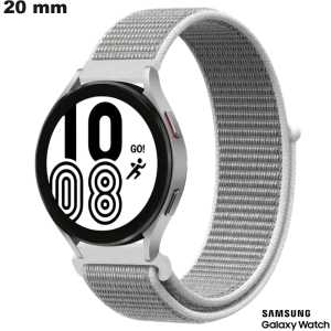 Buy 20mm Gray Bracelet for Samsung Smartwatch Fabric