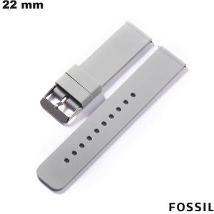 Bracciale Grigio Fossil per orologio in Silicone 22 mm | Miglior Prezzo