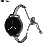 Pulsera reloj Acero Inox 20mm Negro ● Envío 24h