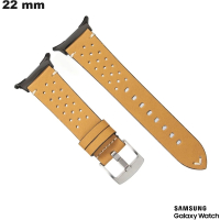 Vente Bracelet de smartwatch Cuir véritable Samsung 22 mm