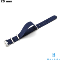 Vendita Bracciale in Nylon Blu 20 mm per orologio intelligente Haylou