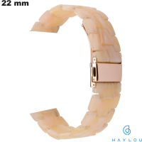 Bracelet Jaune smartwatch 22mm Résine Haylou # Port Gratuit