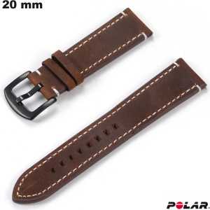Verkoop Smartwatchband Echte Leer 20mm Polar Verkoop Smartwatchband Echte Leer 20mm Polar