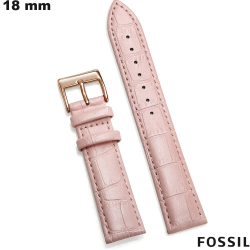Bracelet montre connectée Fossil 18mm Rose