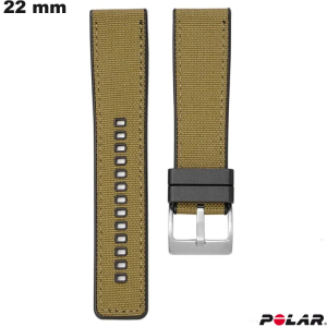 Bracciale Marrone Polar 22 mm Gomma ● Spedizione 24h