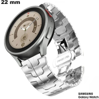 Vendita Bracciale Acciaio Inossidabile Samsung qualità Argentata 22mm