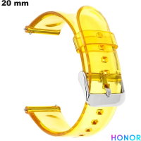 Braccialetto Honor Trasparente u orologio Plastica 20mm di qualità