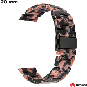 Bracelete de Resina Huawei 20mm Preto para relógio inteligente barato
