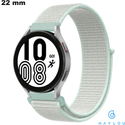Bracelet smartwatch Tissu Bleu Haylou 22mm (RS3, R8)