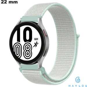 Bracelet smartwatch Tissu Bleu Haylou 22mm (RS3, R8) pas cher