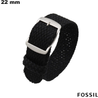 Acquistare Bracciale 22 mm Nero Fossil orologio NATO regolabile Nylon