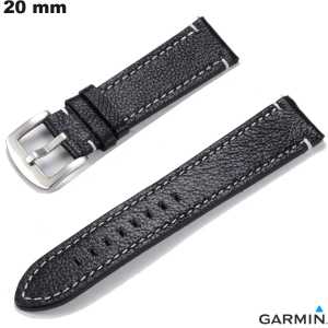 Bracciale per orologio connesso in vera pelle 20 Garmin di qualità Bracciale per orologio connesso in vera pelle 20 Garmin di qualità