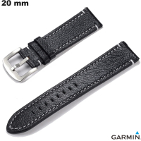 Pulsera de reloj inteligente de cuero auténtico 20 Garmin de calidad
