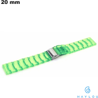 Bracelet 20mm Plastique Transparent u montre Haylou pas cher