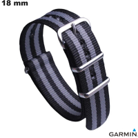 Armband 18 mm Garmin Noir für Uhr Gewebe: Versand für 3,99€